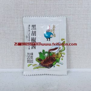 【飛富潤】之黑胡椒醬自動包裝卷膜